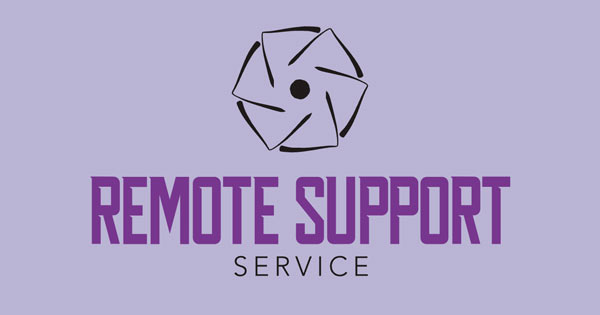 logo for remote support service